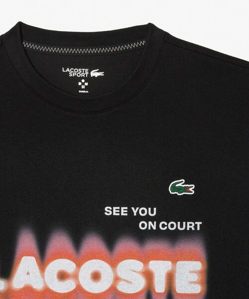 LACOSTE / ラコステ Tシャツ | 『ダニール・メドベージェフ』ネームグラフィックTシャツ | 詳細10