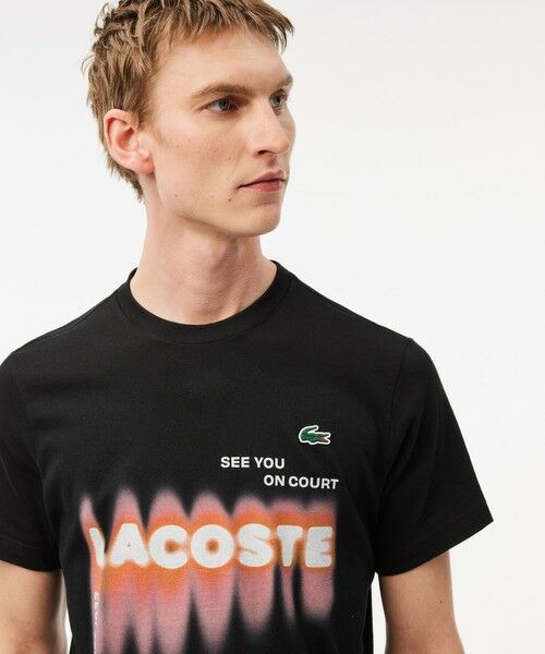 LACOSTE / ラコステ Tシャツ | 『ダニール・メドベージェフ』ネームグラフィックTシャツ | 詳細7