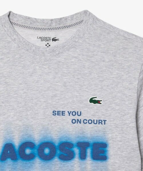 LACOSTE / ラコステ Tシャツ | 『ダニール・メドベージェフ』ネームグラフィックTシャツ | 詳細17