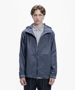 LACOSTE / ラコステ ナイロンジャケット | 撥水防風 ドロストコード フーデッド ナイロンブルゾン / マウンテンパーカー