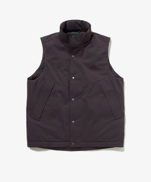 RDS認証ダウン 耐水透湿 ハイネック ジップアップ ピケダウン