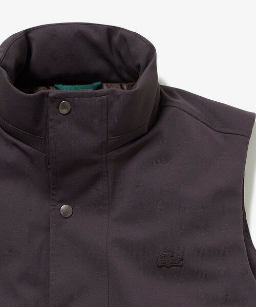 LACOSTE / ラコステ ダウンジャケット・ベスト | RDS認証ダウン 耐水透湿 ハイネック ジップアップ ピケダウンベスト | 詳細16