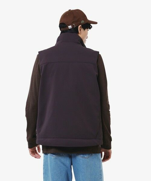 LACOSTE / ラコステ ダウンジャケット・ベスト | RDS認証ダウン 耐水透湿 ハイネック ジップアップ ピケダウンベスト | 詳細10