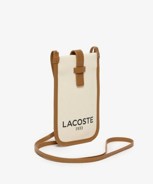 LACOSTE / ラコステ ショルダーバッグ | ヘリテージキャンバス スマホポーチ | 詳細1