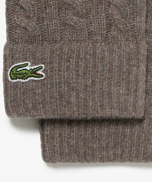 LACOSTE / ラコステ 手袋 | ケーブルニットグローブ | 詳細9