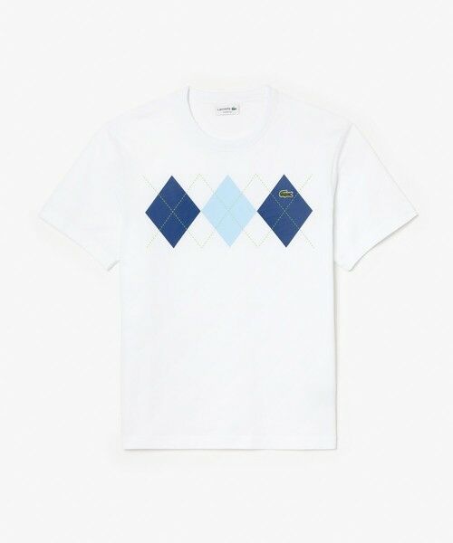 LACOSTE / ラコステ Tシャツ | アーガイルプリントTシャツ | 詳細3