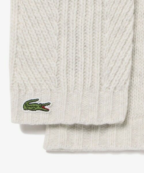 LACOSTE / ラコステ 手袋 | コンビ・ニッティングアームカバー | 詳細4