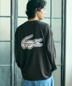 LACOSTE / ラコステ Tシャツ | 【オンライン限定】LACOSTE オーバーサイズ バックプリント ロングスリーブTシャツ