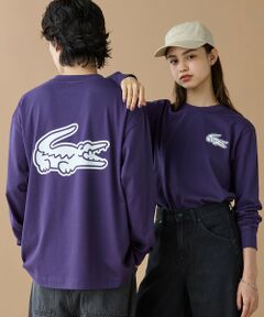LACOSTE / ラコステ Tシャツ | 【オンライン限定】LACOSTE オーバーサイズ バックプリント ロングスリーブTシャツ