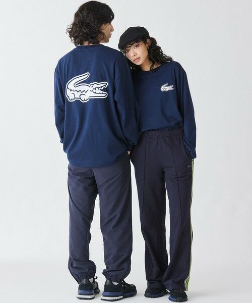 LACOSTE / ラコステ Tシャツ | 【オンライン限定】LACOSTE オーバーサイズ バックプリント ロングスリーブTシャツ | 詳細14