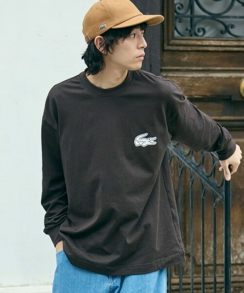 LACOSTE / ラコステ Tシャツ | 【オンライン限定】LACOSTE オーバーサイズ バックプリント ロングスリーブTシャツ | 詳細11