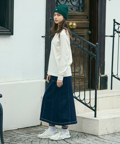 LACOSTE / ラコステ Tシャツ | 【オンライン限定】LACOSTE オーバーサイズ バックプリント ロングスリーブTシャツ | 詳細17