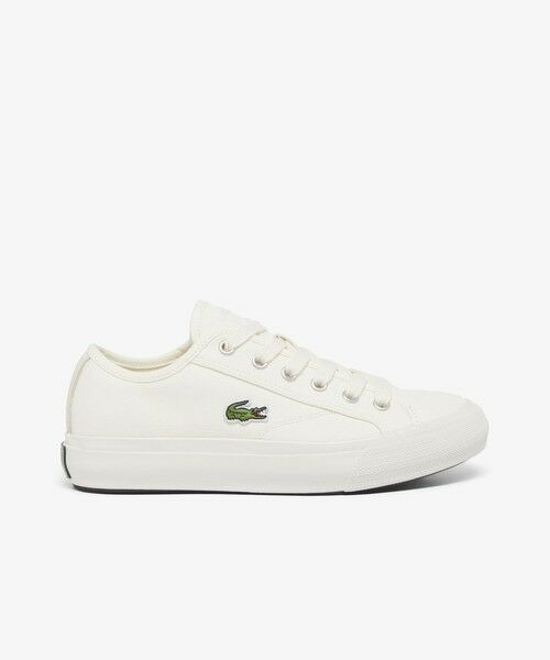LACOSTE/ラコステ レディース BACKCOURT 125 1 CFA ホワイト×ホワイト 23.5cm LACOSTE/ラコステ レディース BACKCOURT 125 1 CFA ホワイト×ホワイト 23.5cm