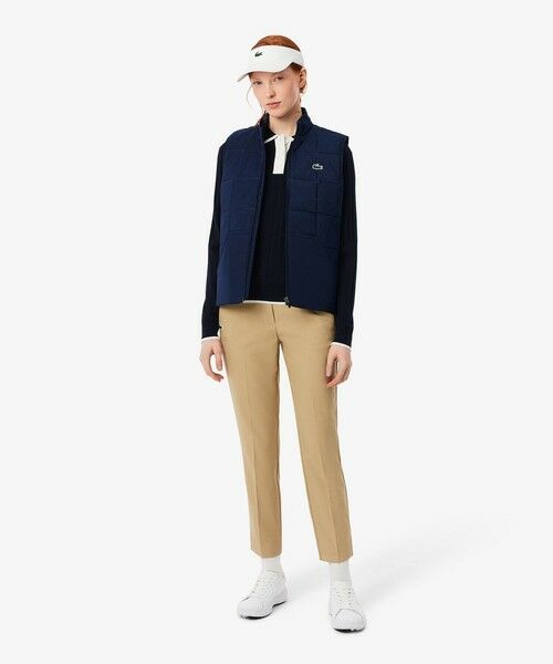 LACOSTE / ラコステ ポロシャツ | ハイストレッチ バイカラーポロカラーゴルフニットセーター | 詳細6