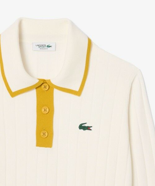 LACOSTE / ラコステ ポロシャツ | ハイストレッチ バイカラーポロカラーゴルフニットセーター | 詳細15