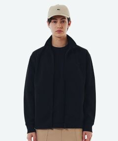 LACOSTE / ラコステ スウェット | 鹿の子ダブルジップ ハイネック ドライバーズニット