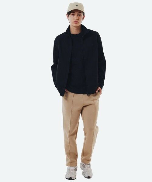LACOSTE / ラコステ スウェット | 鹿の子ダブルジップ ハイネック ドライバーズニット | 詳細2