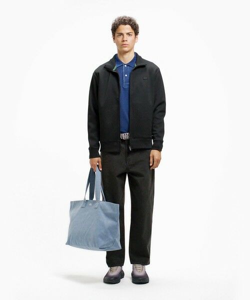 LACOSTE / ラコステ カーディガン・ボレロ | 鹿の子ダブルジップ ハイネック ドライバーズニット | 詳細4