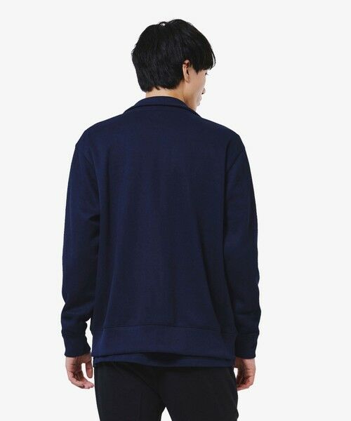 LACOSTE / ラコステ カーディガン・ボレロ | 鹿の子ダブルジップ ハイネック ドライバーズニット | 詳細5