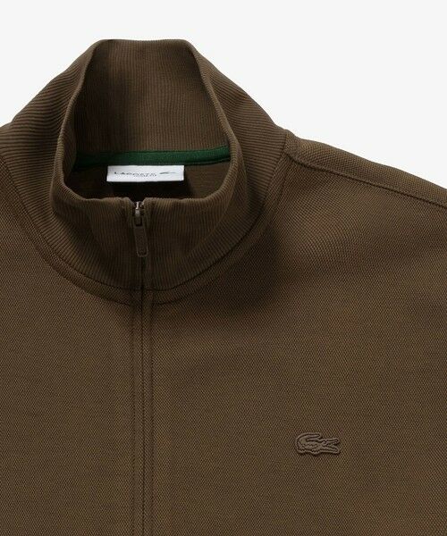 LACOSTE / ラコステ カーディガン・ボレロ | 鹿の子ダブルジップ ハイネック ドライバーズニット | 詳細29