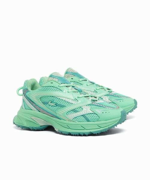 LACOSTE/ラコステ メンズ L003 NEO SHOT 125 1 SMA ビッグメッシュ ハイテクスニーカー グリーン 26.5cm LACOSTE/ラコステ メンズ L003 NEO SHOT 125 1 SMA ビッグメッシュ ハイテクスニーカー グリーン 26.5cm