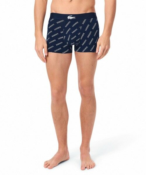 LACOSTE / ラコステ ボクサーパンツ・ブリーフ | ３パックロゴプリントストレッチコットンボクサートランクショーツ / ボクサーパンツ | 詳細2