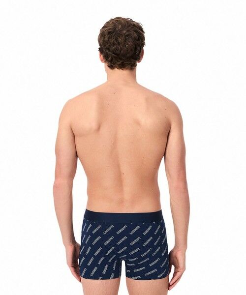 LACOSTE / ラコステ ボクサーパンツ・ブリーフ | ３パックロゴプリントストレッチコットンボクサートランクショーツ / ボクサーパンツ | 詳細3