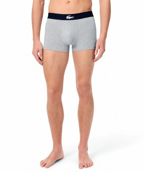 LACOSTE / ラコステ ボクサーパンツ・ブリーフ | ３パックロゴプリントストレッチコットンボクサートランクショーツ / ボクサーパンツ | 詳細4