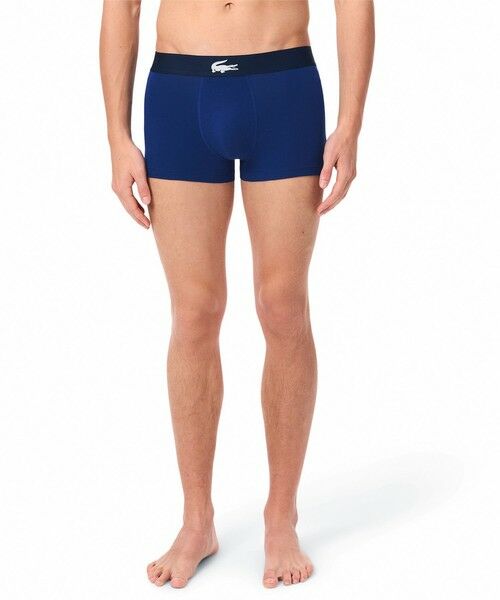 LACOSTE / ラコステ ボクサーパンツ・ブリーフ | ３パックロゴプリントストレッチコットンボクサートランクショーツ / ボクサーパンツ | 詳細5