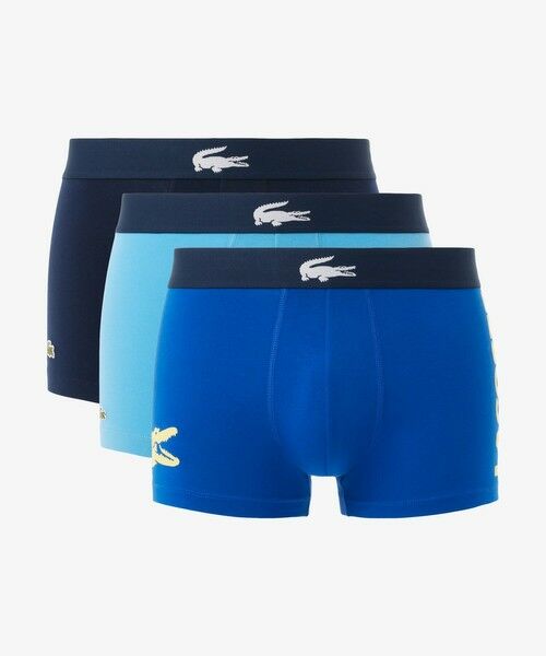 LACOSTE / ラコステ ボクサーパンツ・ブリーフ | ３パックストレッチコットントランクボクサーショーツ / ボクサーパンツ | 詳細12
