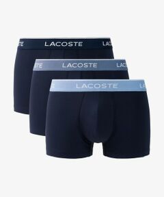 LACOSTE / ラコステ ボクサーパンツ・ブリーフ | ３パックストレッチコットントランクボクサーショーツ / ボクサーパンツ