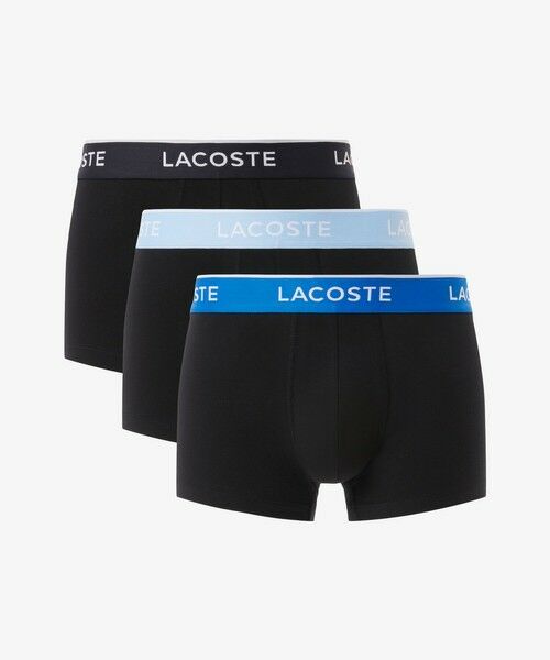 LACOSTE / ラコステ ボクサーパンツ・ブリーフ | ３パックストレッチコットントランクボクサーショーツ / ボクサーパンツ | 詳細1