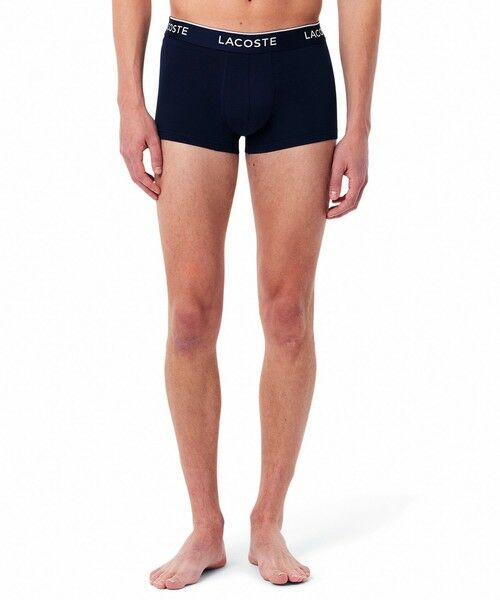 LACOSTE / ラコステ ボクサーパンツ・ブリーフ | ３パックストレッチコットントランクボクサーショーツ / ボクサーパンツ | 詳細10