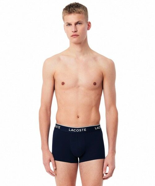 LACOSTE / ラコステ ボクサーパンツ・ブリーフ | ３パックストレッチコットントランクボクサーショーツ / ボクサーパンツ | 詳細9