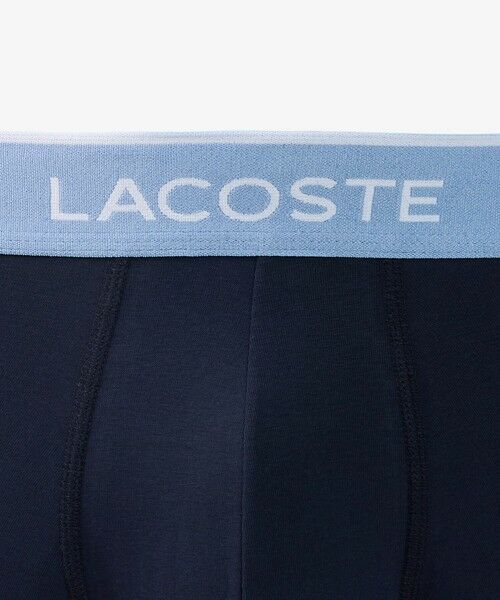 LACOSTE / ラコステ ボクサーパンツ・ブリーフ | ３パックストレッチコットントランクボクサーショーツ / ボクサーパンツ | 詳細14