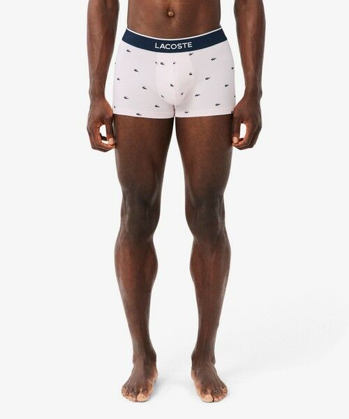 LACOSTE / ラコステ ボクサーパンツ・ブリーフ | ３パックプリントストレッチコットントランクボクサーショーツ / ボクサーパンツ | 詳細16