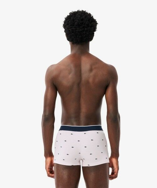 LACOSTE / ラコステ ボクサーパンツ・ブリーフ | ３パックプリントストレッチコットントランクボクサーショーツ / ボクサーパンツ | 詳細17