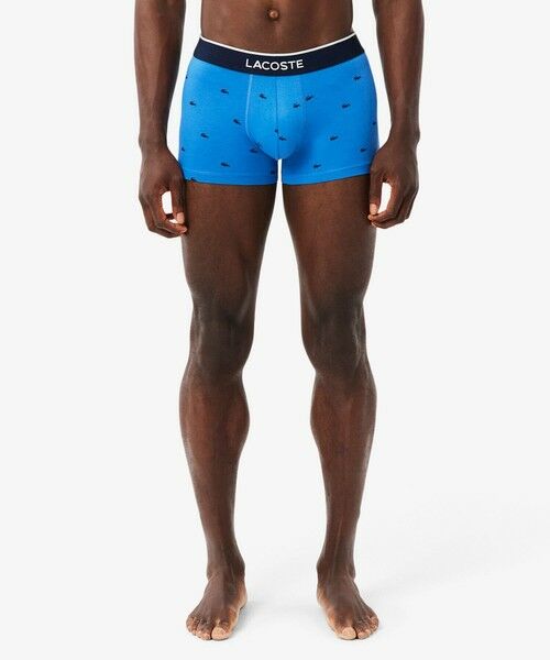 LACOSTE / ラコステ ボクサーパンツ・ブリーフ | ３パックプリントストレッチコットントランクボクサーショーツ / ボクサーパンツ | 詳細18