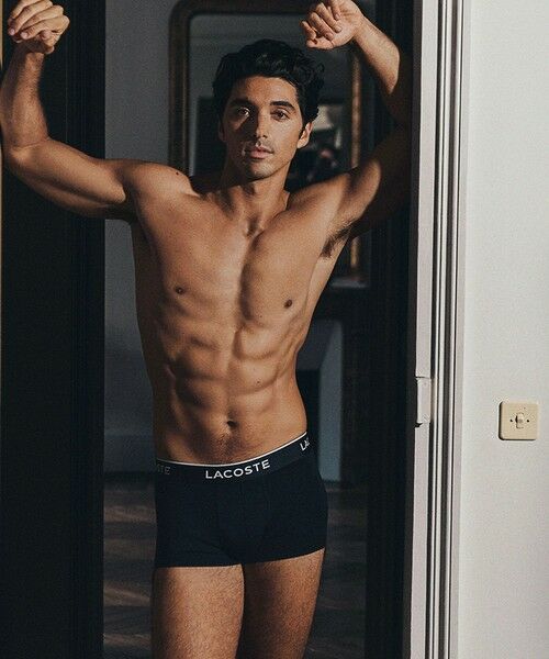 LACOSTE / ラコステ ボクサーパンツ・ブリーフ | ３パックストレッチコットントランクボクサーショーツ / ボクサーパンツ | 詳細1