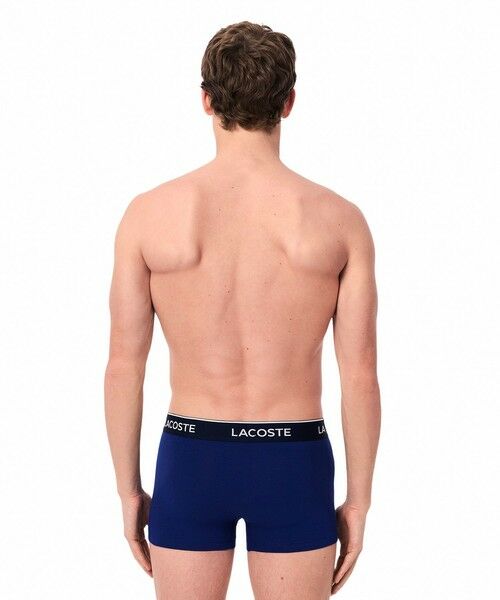 LACOSTE ラコステ 38 パンツ3本セット LACOSTE ラコステ ボクサーパンツ ロング 3枚セット ストレッチ