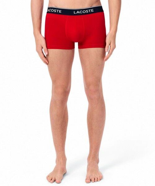 LACOSTE ラコステ 38 パンツ3本セット 楽天市場】ラコステ ボクサーパンツ LACOSTE マルチデザイン 3