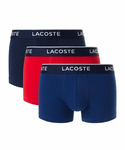 LACOSTE / ラコステ ボクサーパンツ・ブリーフ | ３パックストレッチコットントランクボクサーショーツ / ボクサーパンツ | 詳細8