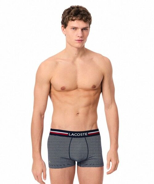 LACOSTE / ラコステ ボクサーパンツ・ブリーフ | ３パックストレッチコットントランクボクサーショーツ / ボクサーパンツ | 詳細1