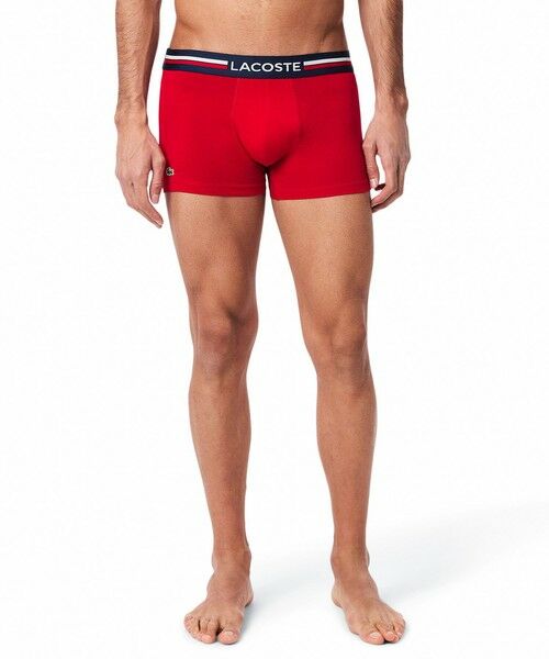 LACOSTE / ラコステ ボクサーパンツ・ブリーフ | ３パックストレッチコットントランクボクサーショーツ / ボクサーパンツ | 詳細9