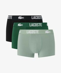 LACOSTE / ラコステ ボクサーパンツ・ブリーフ | ３パックストレッチコットンボクサートランクショーツ / ボクサーパンツ