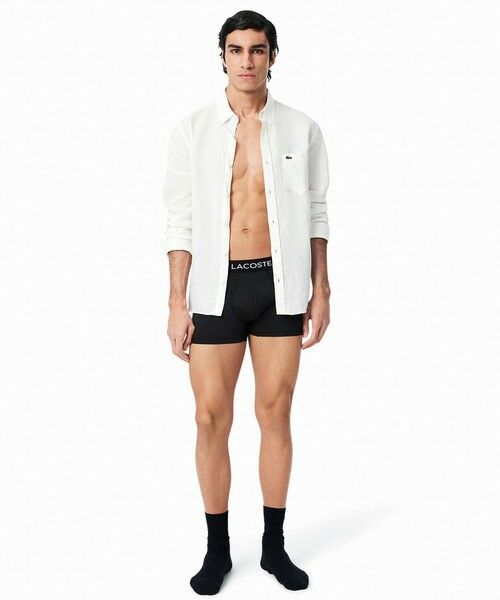 LACOSTE / ラコステ ボクサーパンツ・ブリーフ | ３パックマイクロファイバーボクサートランクショーツ / 　ボクサーパンツ | 詳細5