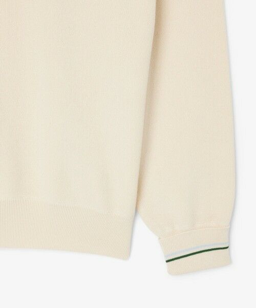 LACOSTE / ラコステ ニット・セーター | リブニットステッチコットンニットセーター | 詳細5