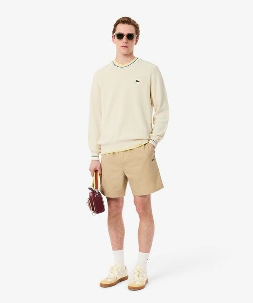 LACOSTE / ラコステ ニット・セーター | リブニットステッチコットンニットセーター | 詳細6