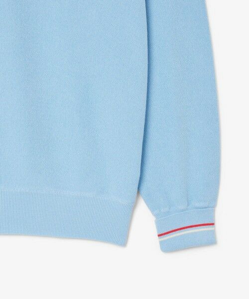 LACOSTE / ラコステ ニット・セーター | リブニットステッチコットンニットセーター | 詳細11