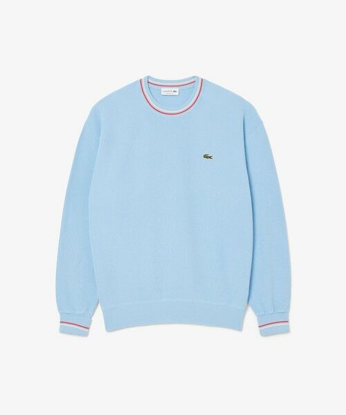 LACOSTE / ラコステ ニット・セーター | リブニットステッチコットンニットセーター | 詳細9